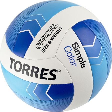 Купить Мяч волейбольный Torres Simple Color любительский р.5 в Кисловодске 